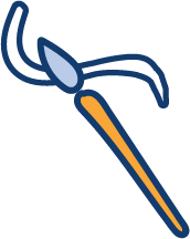 Icon of a paintbrush