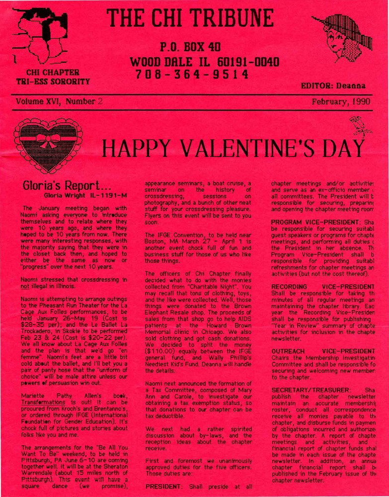Download the full-sized PDF of Chi Tribune (February, 1990)