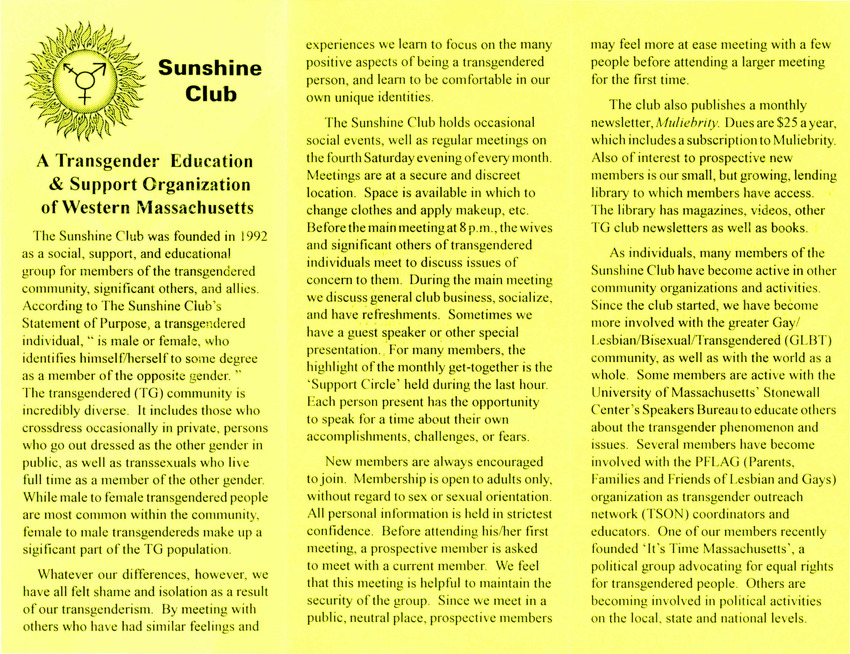 Download the full-sized PDF of Sunshine Club Brochure