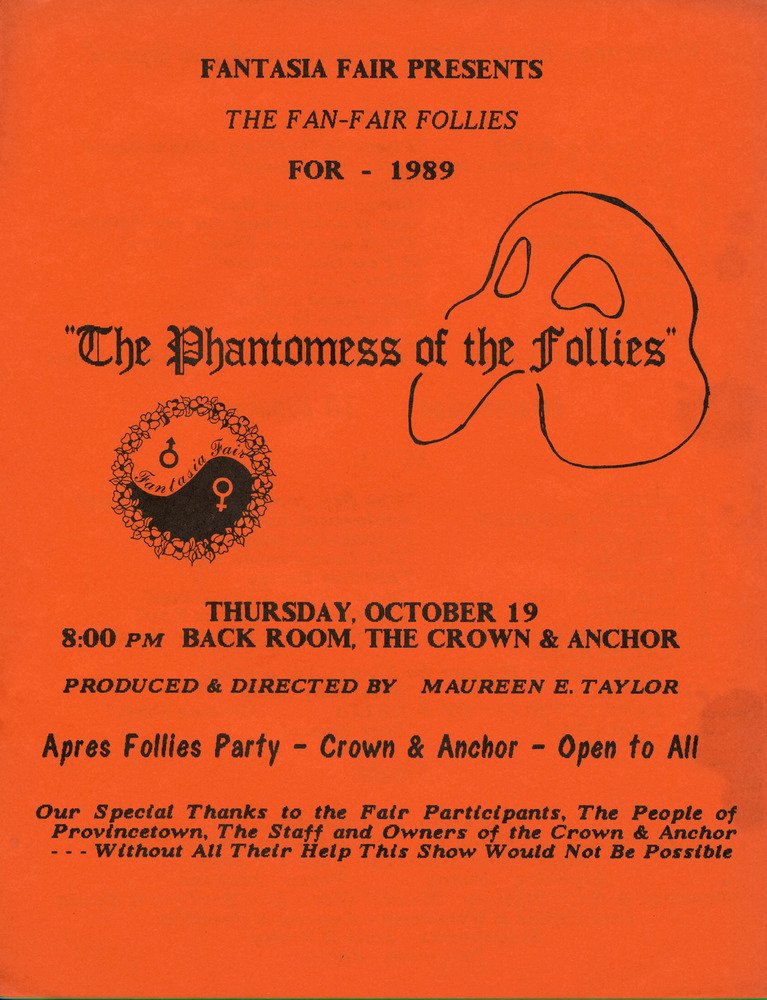 Download the full-sized PDF of Fantasia Fair Presents: The Fan-Fair Follies for 1989