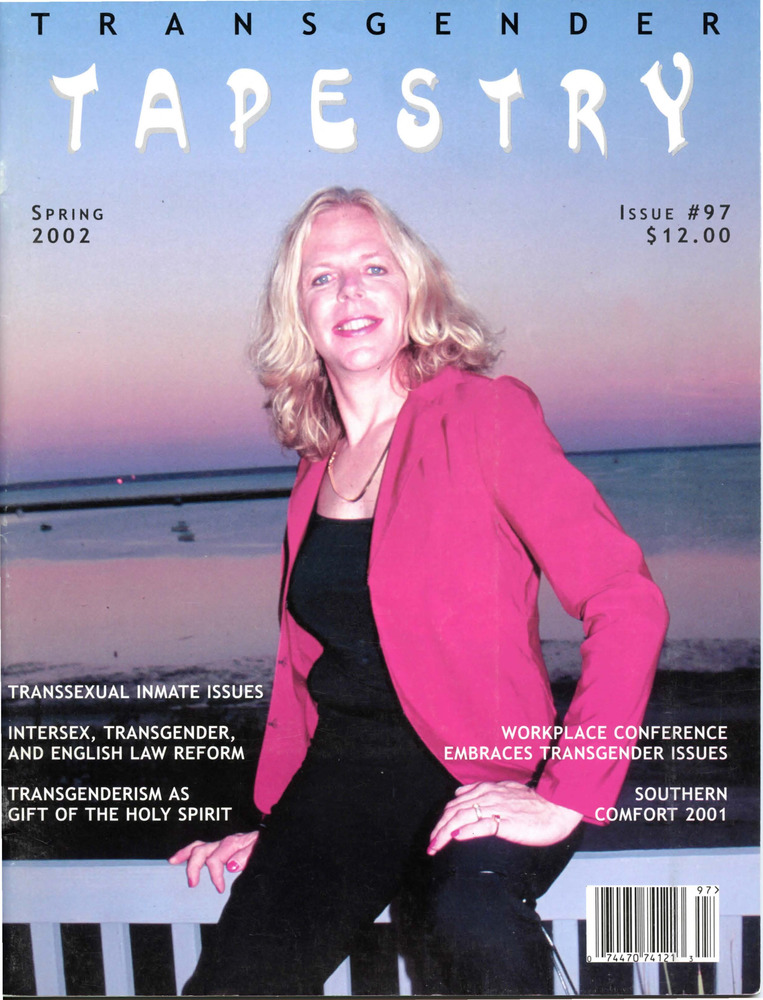 Download the full-sized PDF of Transgender Tapestry Issue 97 (Spring, 2002)