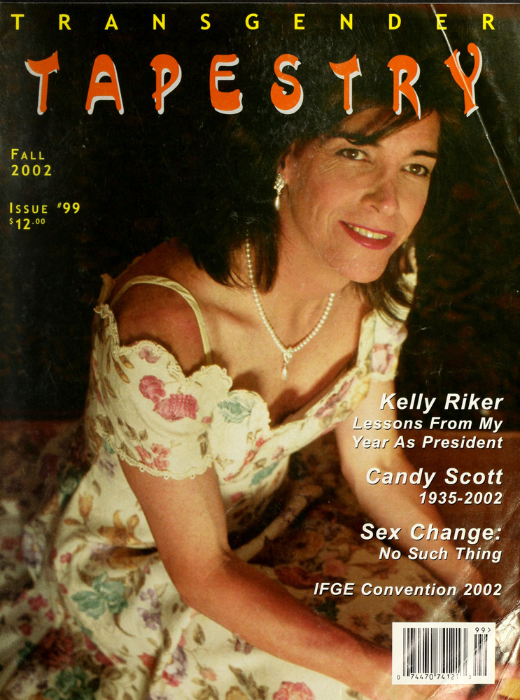 Download the full-sized image of Transgender Tapestry Issue 99 (Fall, 2002)