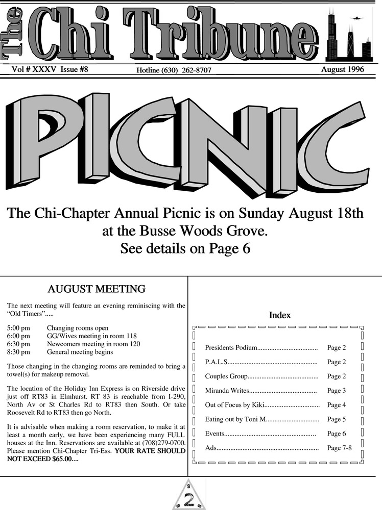 Download the full-sized PDF of The Chi Tribune Vol. 35 Iss. 08 (August, 1996)