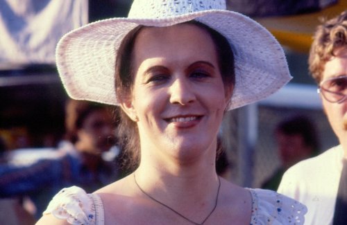 Download the full-sized image of Phyllis Frye at 1979 Houston Pride Parade