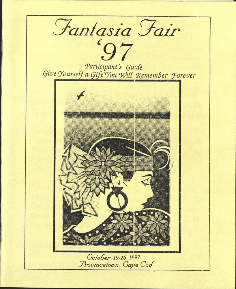 Download the full-sized PDF of Fantasia Fair '97 Participant's Guide (October 19-26, 1997)