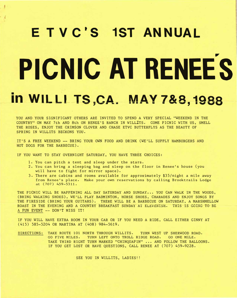 Download the full-sized PDF of Picnic at Reneé's