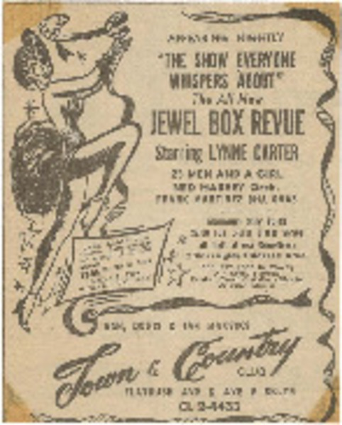 Download the full-sized image of The All New Jewel Box Revue Starring Lynne Carter