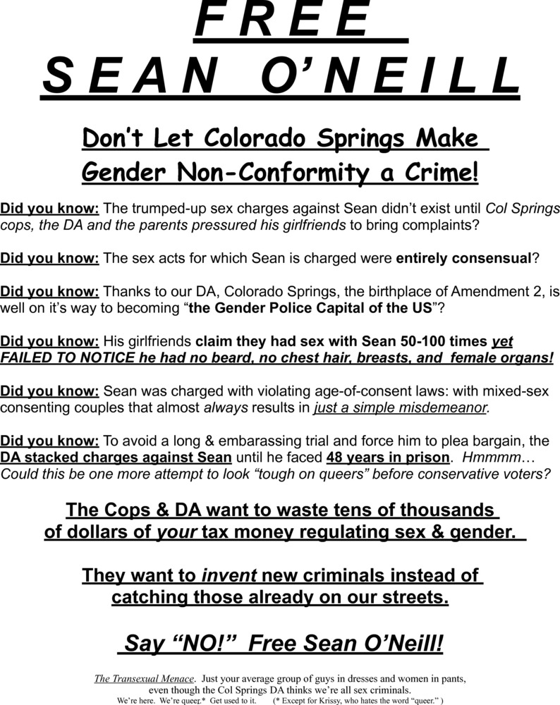 Download the full-sized PDF of Free Sean O'Neill Flyer
