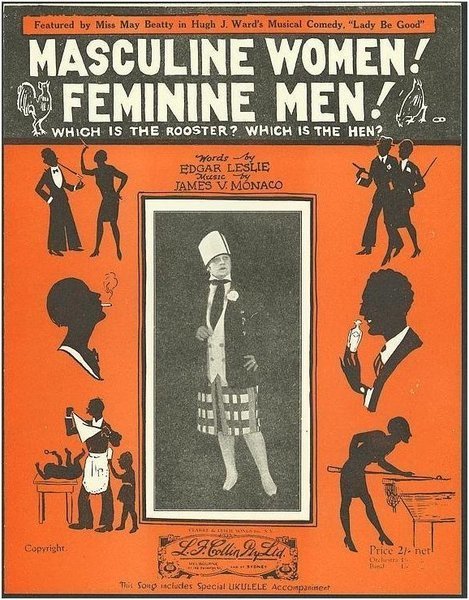 Download the full-sized image of Masculine Women! Feminine Men!