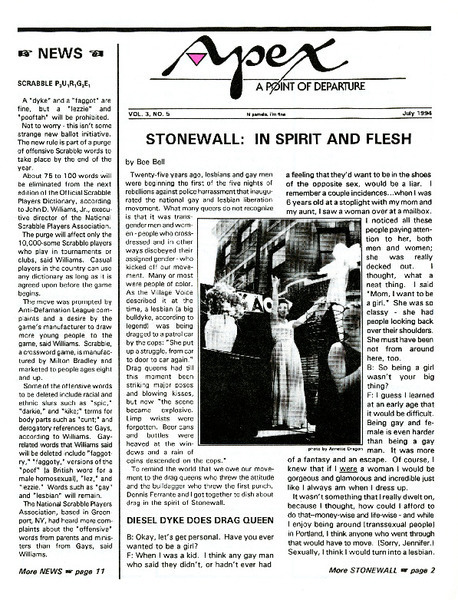 Download the full-sized image of Stonewall: In Spirit and Flesh