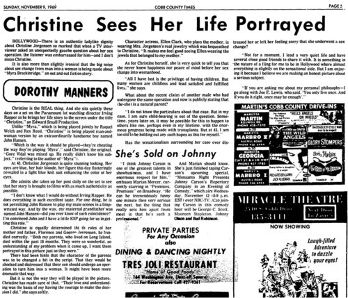 Download the full-sized image of Christine Sees Her Life Portrayed