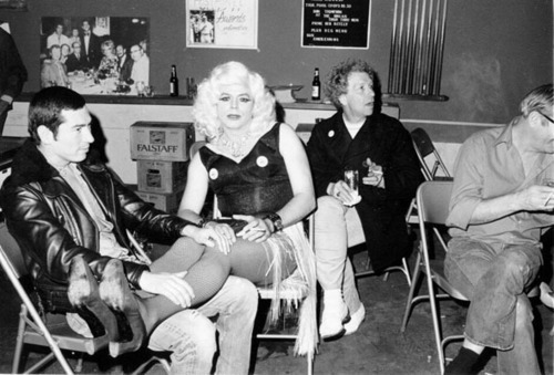 Download the full-sized image of Female Impersonator and Other Patrons Inside the 527 Club
