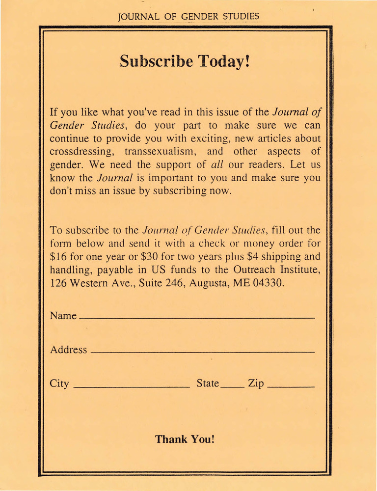 Download the full-sized PDF of Subscribe Today!