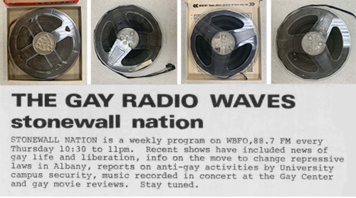 Download the full-sized image of Stonewall Radio 25: Gay Politics and Transsexualism