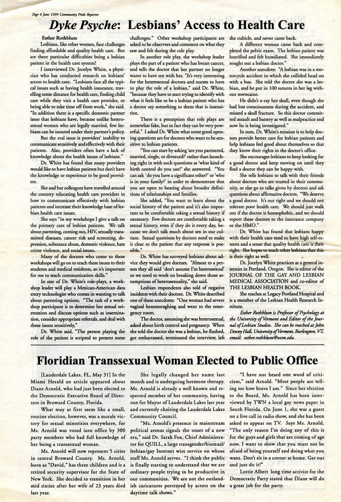 Download the full-sized PDF of Floridian Transsexual Woman Elected to Public Office