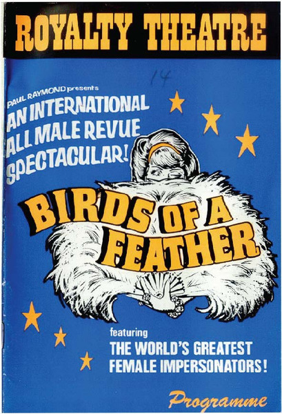 Download the full-sized image of Birds of a Feather Featuring The World's Greatest Female Impersonators! Programme