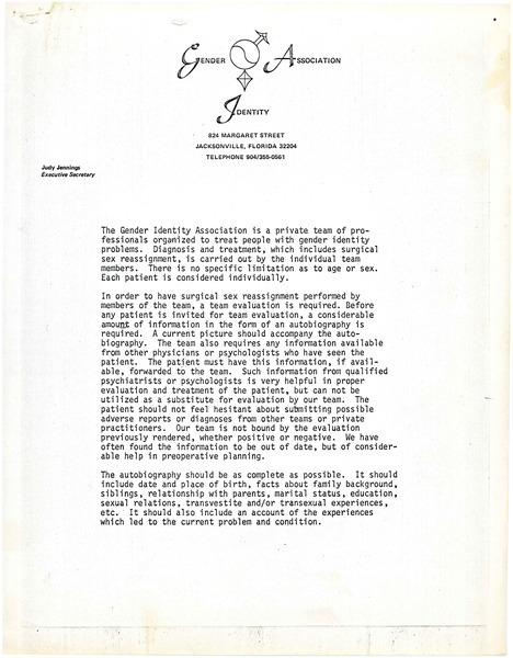 Download the full-sized image of Letter from Judy Jennings