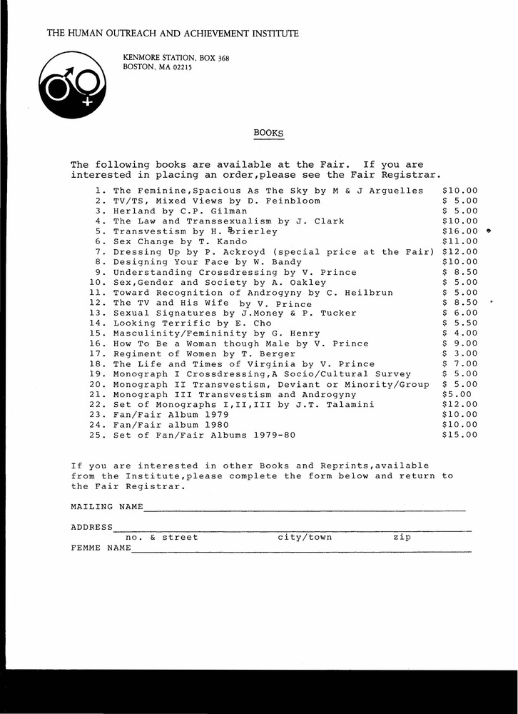 Download the full-sized PDF of Fantasia Fair Book List and Order Form