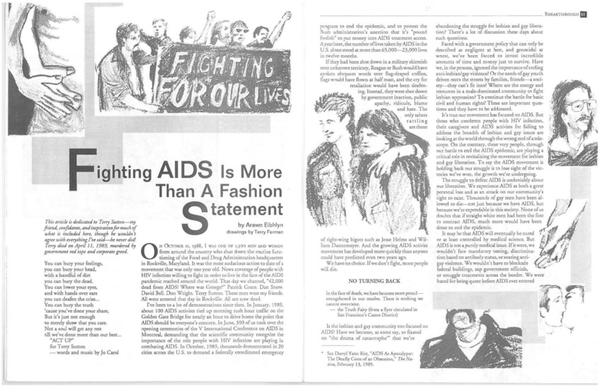 Download the full-sized PDF of Fighting AIDS Is More Than A Fashion Statement