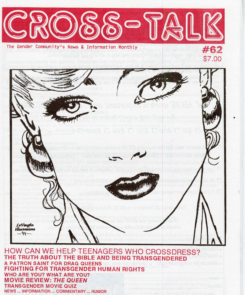 Download the full-sized PDF of Cross-Talk: The Transgender Community News & Information Monthly, No. 62 (December, 1994)