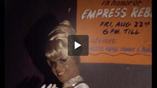 Download the full-sized image of Film of a 1960s drag cocktail party, picnic, and pool party