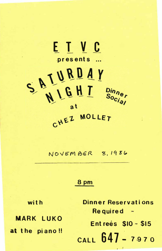 Download the full-sized PDF of ETVC Presents Saturday Night Dinner Social