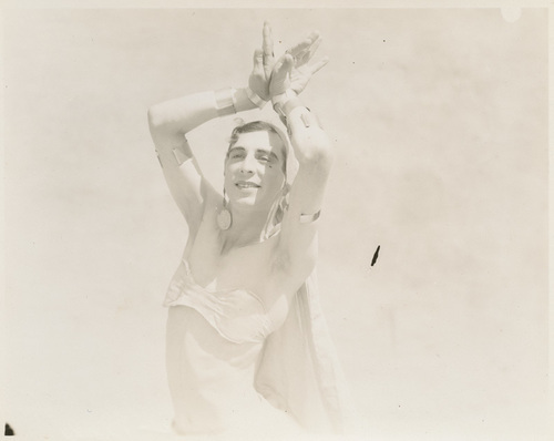 Download the full-sized image of Unknown Dancer in San Quentin Prison (Close-Up)