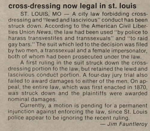 Download the full-sized image of cross-dressing now legal in st. louis