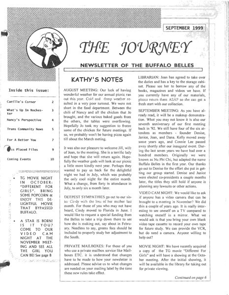 Download the full-sized image of The Journey Vol. 8 No. 9 (September, 1999)