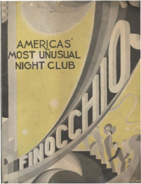 Download the full-sized image of America's Most Unusual Night Club Finocchio's