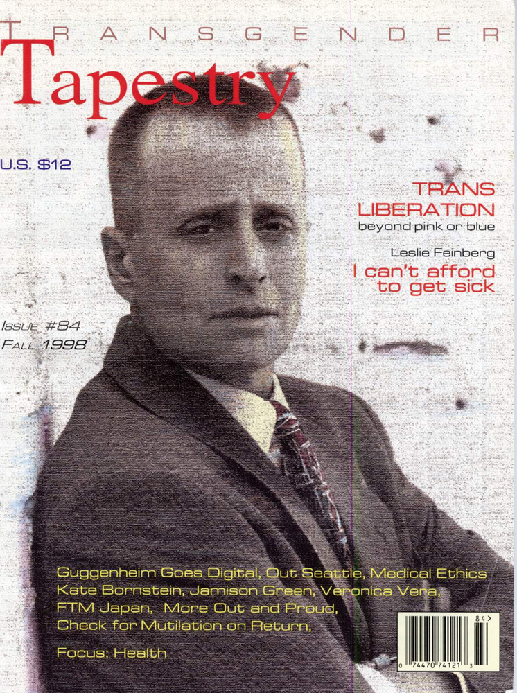 Download the full-sized PDF of Transgender Tapestry Issue 84 (Fall, 1998)