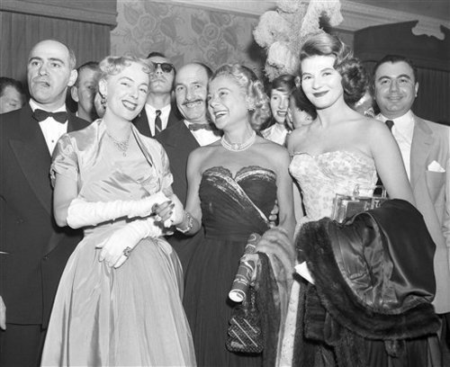 Download the full-sized image of Christine Jorgensen and Sonia Henie