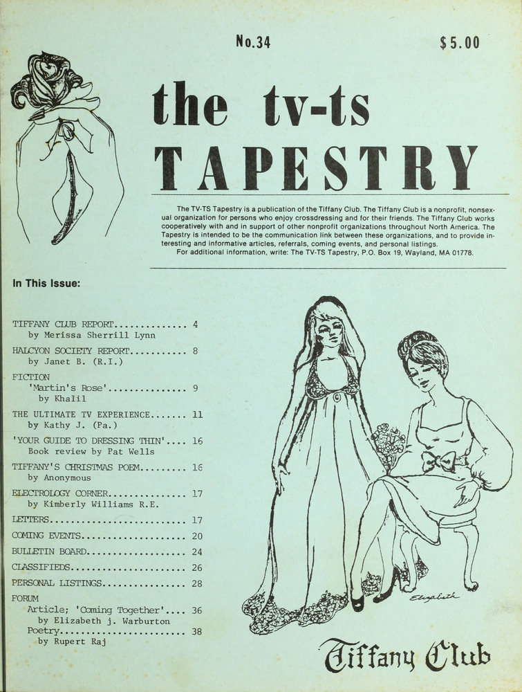 Download the full-sized image of The TV-TS Tapestry Volume 34 (January, 1982)