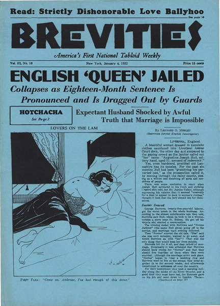 Download the full-sized image of English 'Queen' Jailed