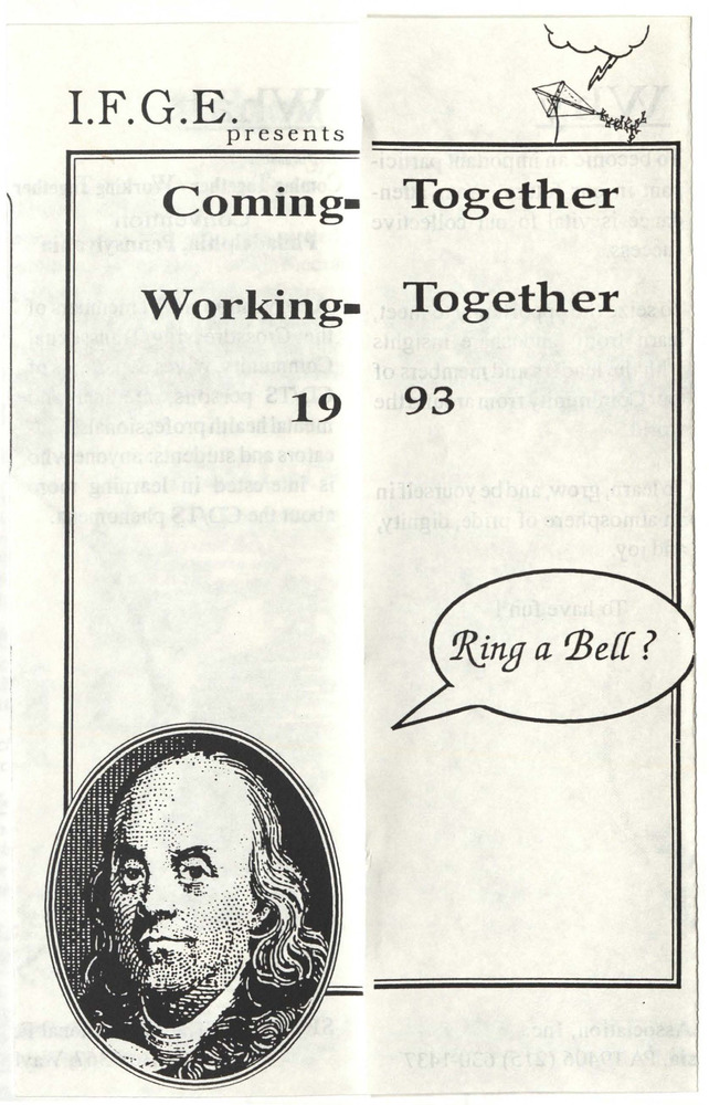Download the full-sized PDF of Coming Together Working Together 1993