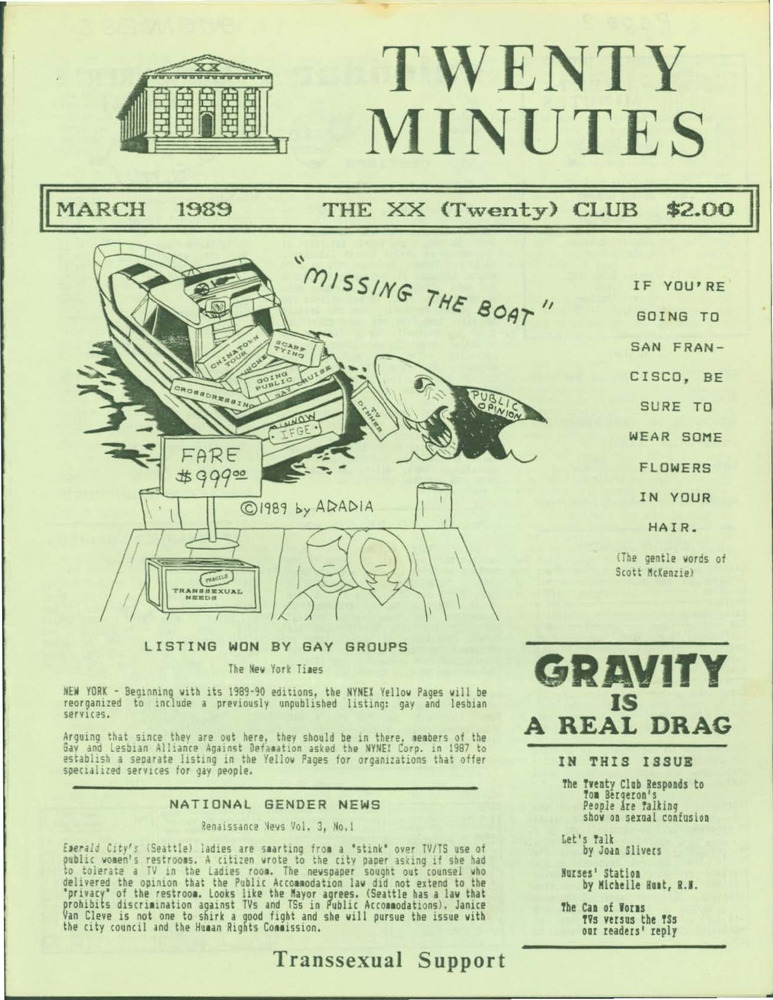 Download the full-sized PDF of Twenty Minutes (March, 1989)