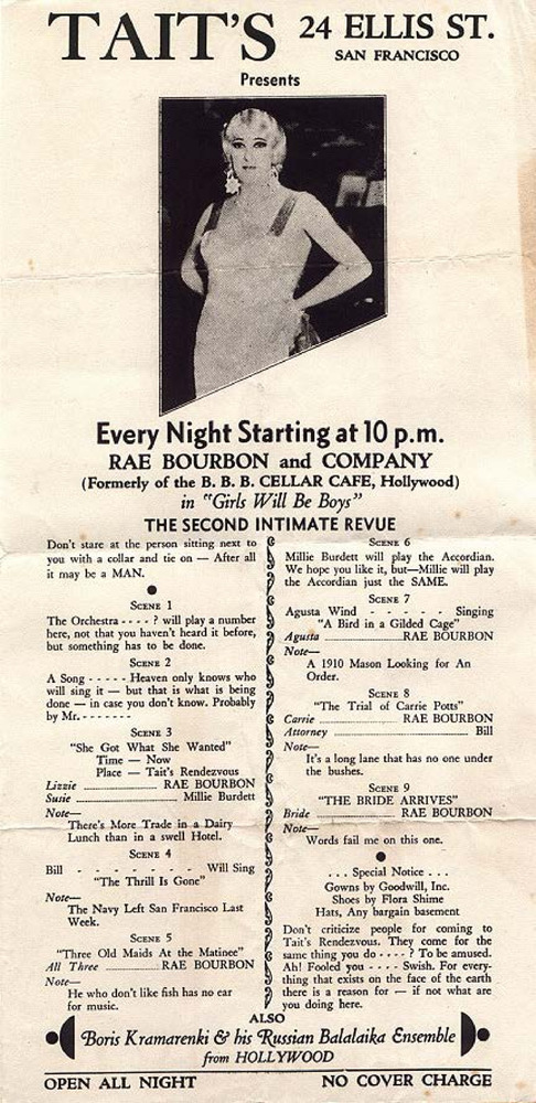 Download the full-sized PDF of TAIT’S Presents RAE BOURBON and COMPANY