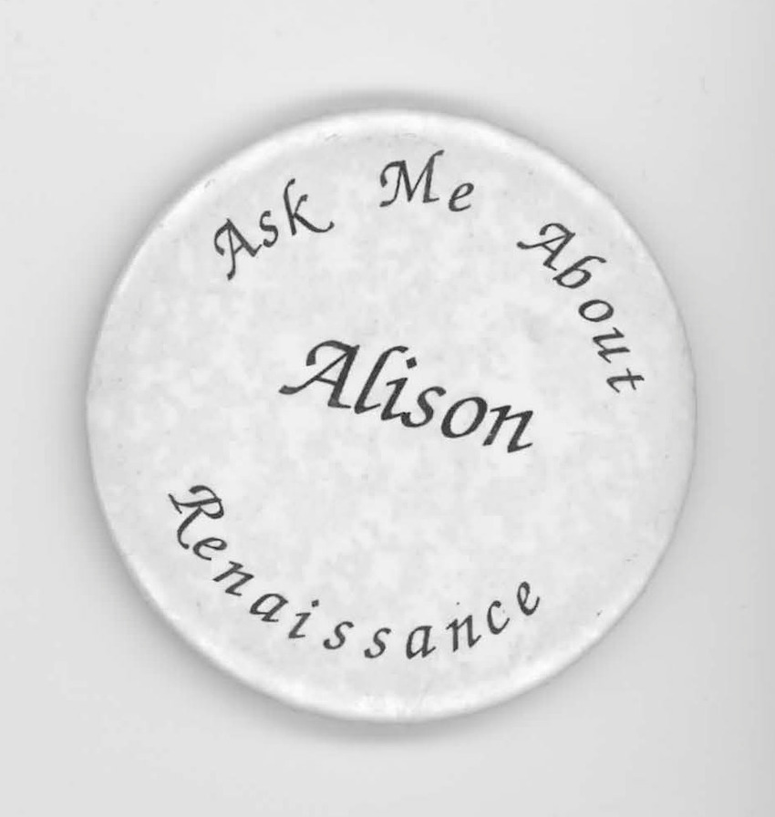 Download the full-sized PDF of Ask Me About Renaissance Pin