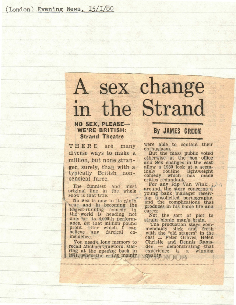 Download the full-sized PDF of A Sex Change in the Strand