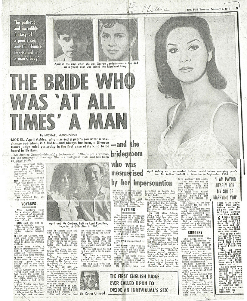 Download the full-sized PDF of The Bride Who Was 'At All Times' a Man