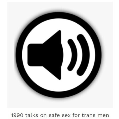 Download the full-sized image of FTM Get-Together talks on safe sex for trans men