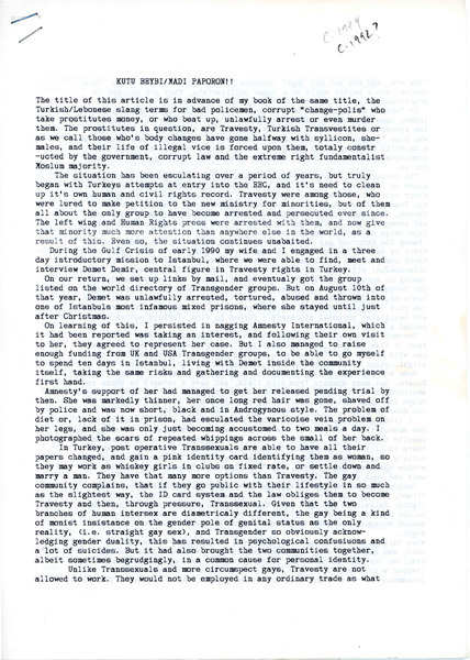 Download the full-sized image of Letter from Phaedra Kelly to Rupert Raj (c. 1992)