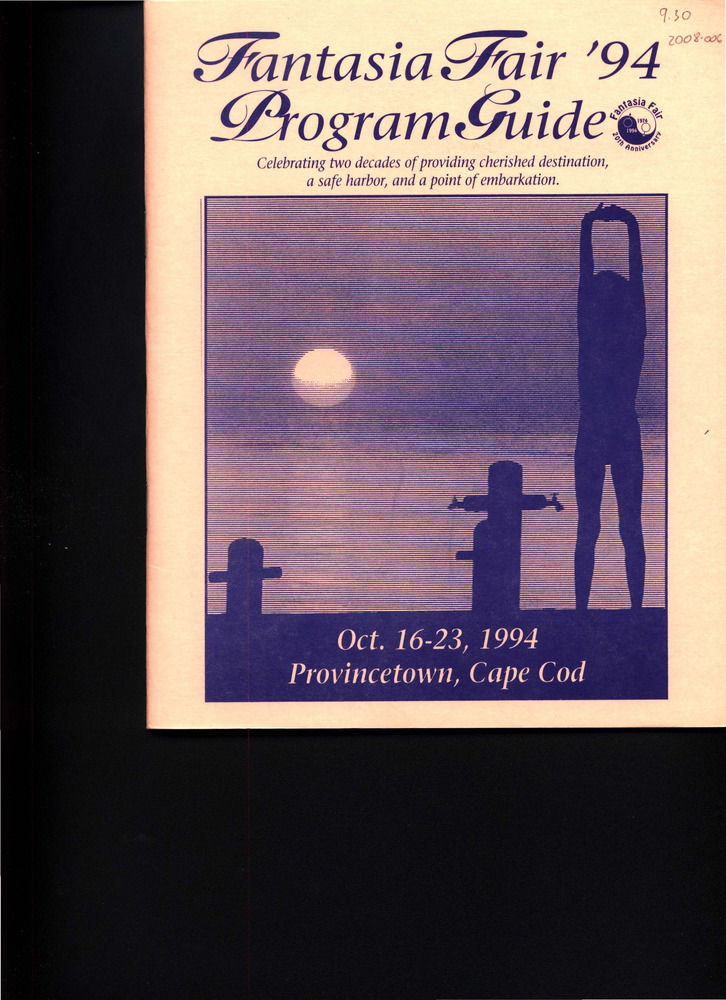 Download the full-sized PDF of Fantasia Fair Program Guide (Oct. 16 - 23, 1994)