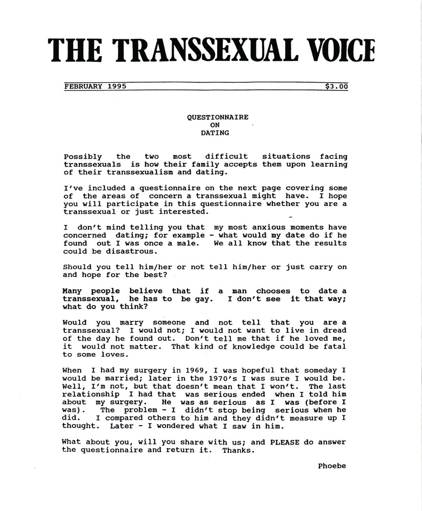 Download the full-sized PDF of The Transsexual Voice (February 1995)