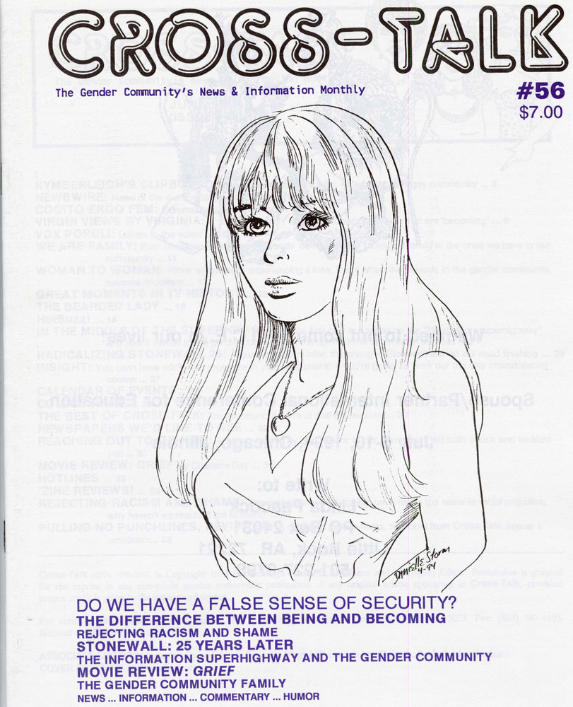 Download the full-sized PDF of Cross-Talk: The Transgender Community News & Information Monthly, No. 56 (June, 1994)