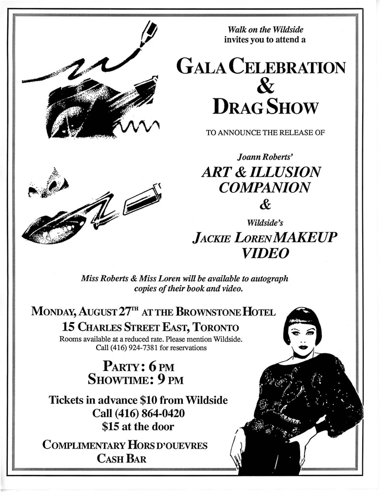 Download the full-sized PDF of Walk on the Wildside Gala Celebration & Drag Show Promotional Flyer
