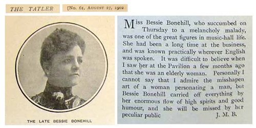 Download the full-sized image of The Late Bessie Bonehill