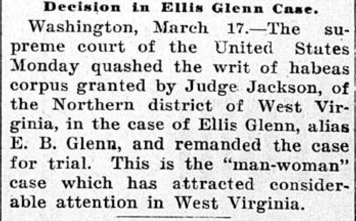 Download the full-sized PDF of Decision in Ellis Glenn Case.