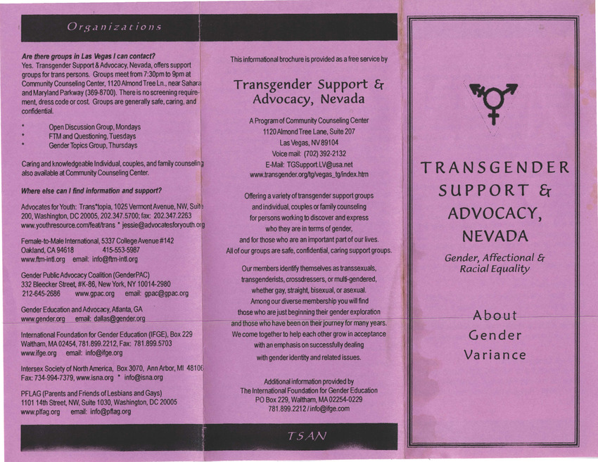 Download the full-sized PDF of About Gender Variance
