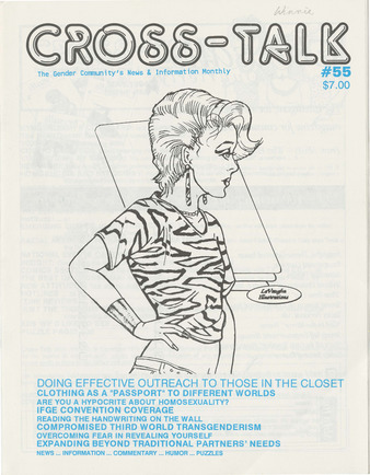 Download the full-sized PDF of Cross-Talk; The Gender Community's News & Information Monthly, No. 55 (May, 1994)